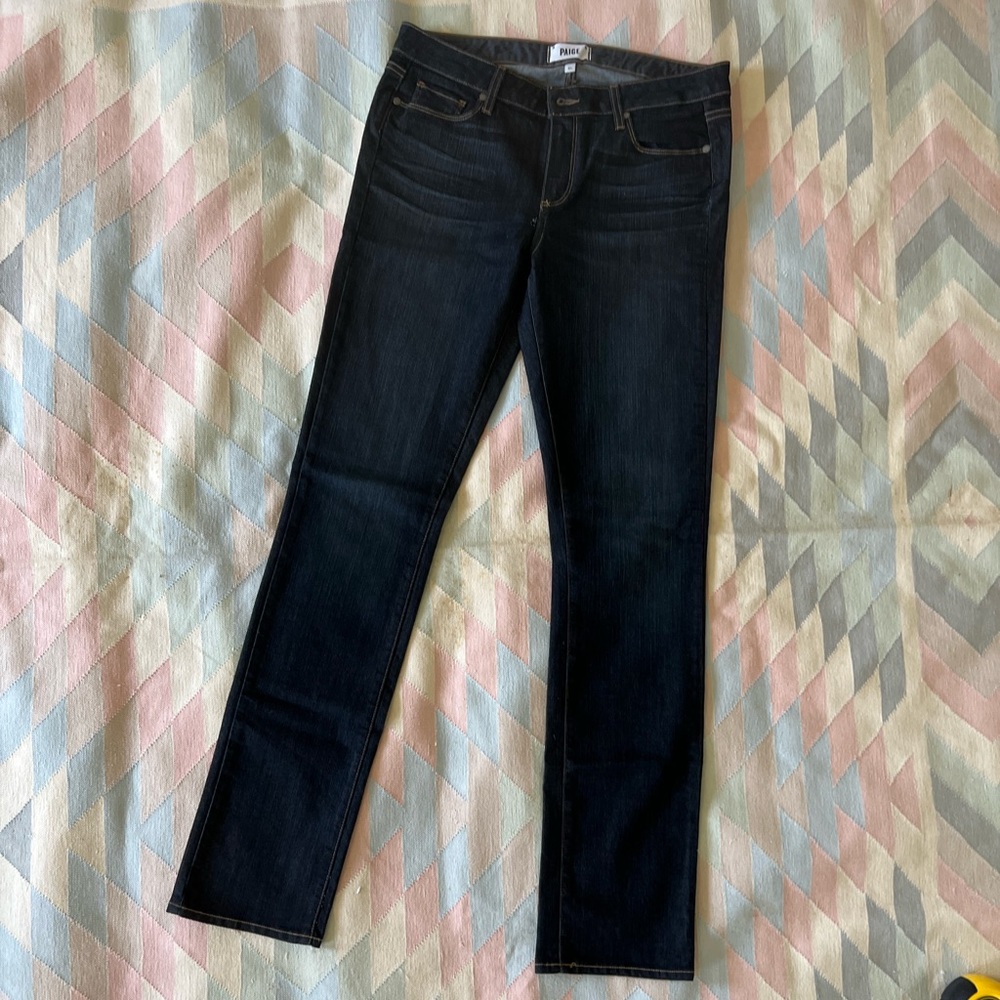Paige Skyline Straight Jeans